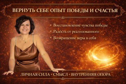 Вернуть себе опыт победы и счастья